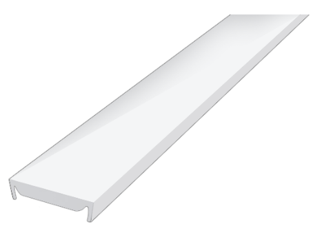 DIF-U-OP - Difusor U 2 M Opalino