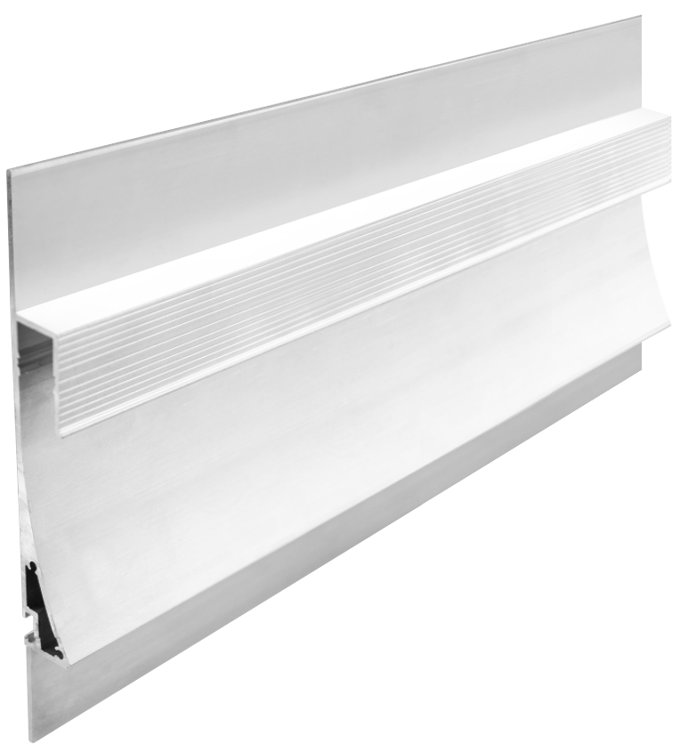 PRO015-W - Perfil Alumínio Projeto 2M Lacado Branco