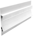 PRO015-W - Perfil Alumínio Projeto 2M Lacado Branco