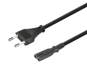 CABO TIPO 8 IEC60320 C7 1,8M