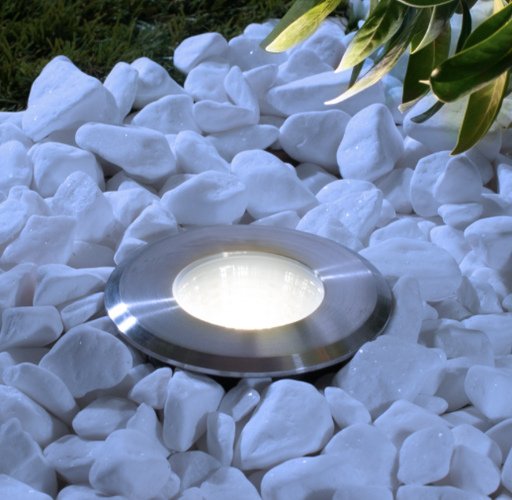 [PAVI-038930] CALPESTABILE LED PAVI INCAS. diam. 80 mm - 3W - 3000K - 300 Lm - IP65 - Color Box