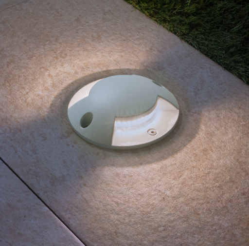 [PAVIC2L-0513040] CALPESTABILE LED PAVI INCAS. diam. 120 mm 2 luci - 5W - 4000K - 160 Lm - IP67 - Color Box