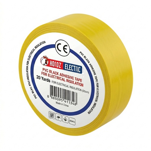 [8699303413956] Fita isoladora amarela - 18 metros