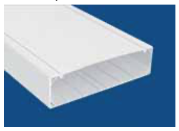 [8699430128648] CALHA TÉCNICA COM TAMPA 250X70 2M BRANCA