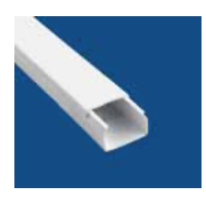 [8699430007684] CALHA TÉCNICA COM TAMPA 30X25 2M BRANCA