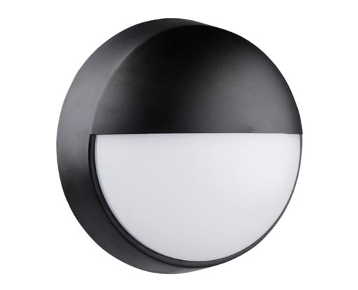 [OSTONP-1421500] PLAFONIERA LED OASI CCT TONDA NERA COVER 14W - Terminal Block - 3000K-4000K-6500K - 1550 Lm - IP54 - Color Box