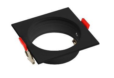 [8683684215230] RECESSED-SQ1 BLACK MODUL DOWNLIGHT FITT