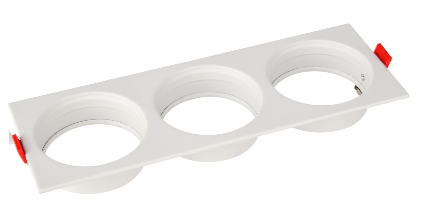 [8683684215285] RECESSED-SQ3 WHITE MODUL DOWNLIGHT FITT