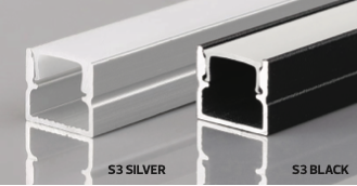 [8683684224928] PROFILE-S3 - SURFACE TYPE SILVER ALU. PROFILE/2M