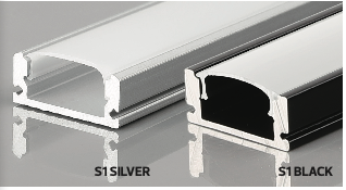 [8683684224751] PROFILE-S1 / SURFACE TYPE SILVER ALU.PROFILE/2M