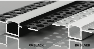 [8683684226304] PROFILE-R6 / RECESSED TYPE SILVER ALU. PROFILE/2M