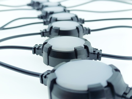 [8683684214431] AMBIANCE 18M 24 RGB LED 220V/24V STRING LIGHT