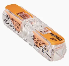 [ME-992212411] LIGADOR RAPIDO WAGO 1 PATILHA (cx60)