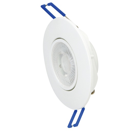 [8683684212079] NORAPRO-5 5W WH 3CCT BRANCO 170-265V RND LED DOWNLGHT