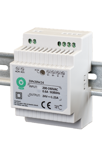 [DIN30W15] Fonte Al. DIN30W15 15V 2A 30W IP20 2Y