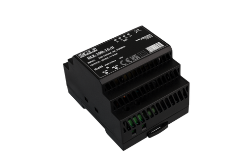 [DL2-100-24-U] Fonte de alimentação 100.8W 24V 4.2A [IN Rail PSU plastic case, Uin = 85-264VAC / 120-370VDC]