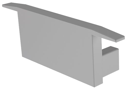 [END-PRO008-V2-CI] END-PRO008-V2-CI - Tampa Perfil PRO008 Cinzenta