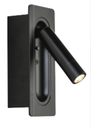 BELEK 3W BLACK 4200K 100-240V LED WALL LIGHT