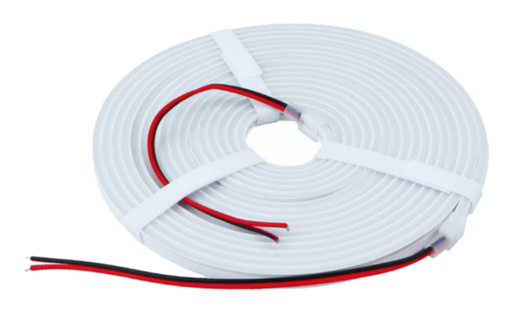 [NEON-S62W12V6500KIP6725M] NEON S 6.2W 12V 6500K IP67 4x8 mm (168 LED/m) - ROLO DE 25 METROS