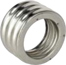 [8680985596259] CONVERTER - E27>E40 Suporte de lâmpada inox
