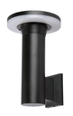 DEXTER-1 GARDEN WALL LAMP 12W BLACK 4200K 85-265V LED IP65