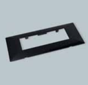 ESPELHO-3 (P) - Espelho três tomadas preto calha-11