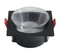 MINT-2  - BLACK MR16 SQ DOWNLIGHT FITTING