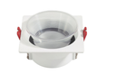 MINT-2  - WHITE MR16 SQ DOWNLIGHT FITTING