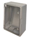 Caixa ABS 21-28-13 IP65 transparente