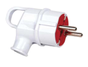 Ficha-2 - Ficha macho branca com pega 16A IP20