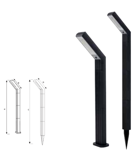 [8683684249037] KEOPS 3CCT - 2W 3CCT 5V LED SOLAR WALL&GRN LAMP