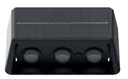 MALIBU-6 3CCT - 6W BL 3CCT 3.2VDC LED SOLAR WALL LMP