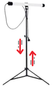 TELESCOPE - 40W 6400K 170-260V PORTABLE LED STAND
