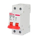 MCB Disjuntor magnetotérmico 10A/2P