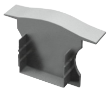 [END-IN002-CI] END-IN002-CI- Tampa Perfil IN002 Cinzenta