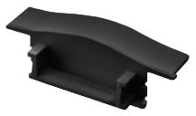 [END-IN001-PR] END-IN001-PR - Tampa Perfil IN001 Preta