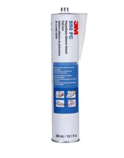 [3M-550FC-BR] 3M™ MASTIQUE POLIURETANO RÁPIDO 550FC BRANCO 310ML