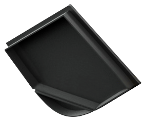 [END-COR003-PR-C] END-COR003-PR-C- Tampa Perfil COR003 Preta Corner