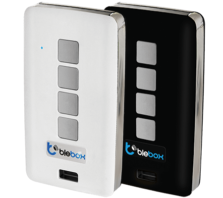 [UREMOTEBASICWHITE] Comando remoto plastico Branco - µWiFi