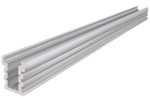 [PRO011-A] PRO011-A - Perfil Alumínio Projeto 2M Anod. Cinzento