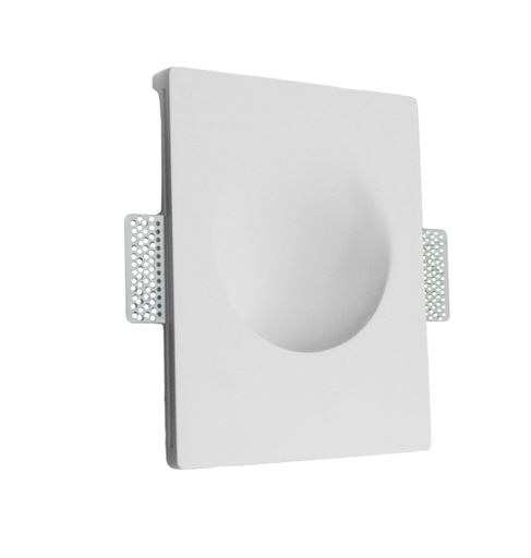 [JESSY-BOLLE150] APPLIQUE IN GESSO JESSY BOLLE 250x210x78- GU10- IP20- Color Box