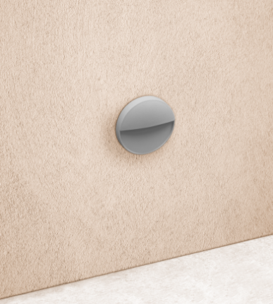 [PEOGR-041140] SEGNAPASSO LED PASEO TONDO GRIGIO 4W- 4000K- 450 Lm- IP54- Color Box