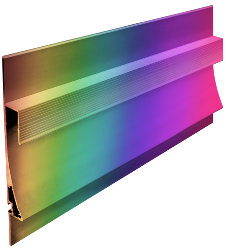 [PRO015-RAL] PRO015-RAL - Perfil Alumínio Projeto 2M RAL